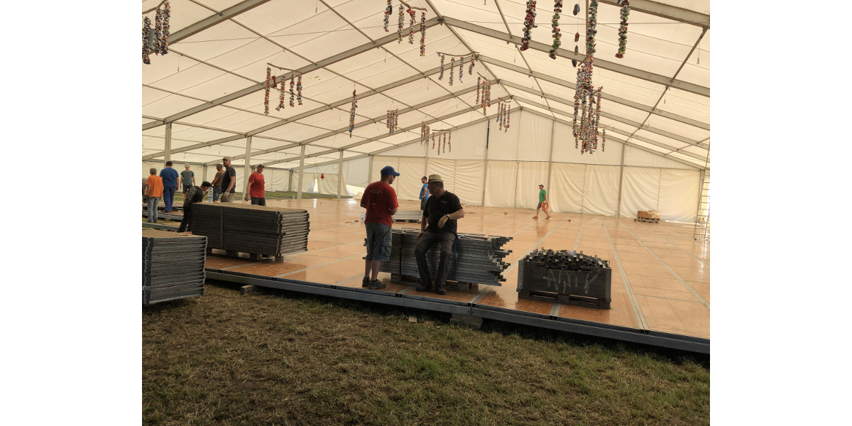 Montage de la cantine