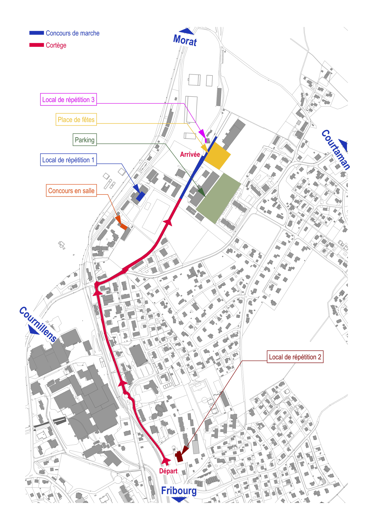 Plan de la fête Plan de la fête